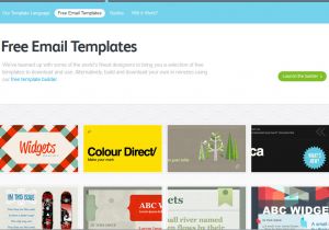 Email Marketing Website Template 5 Best Free Email Marketing Templates social Media