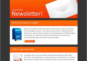 Email Newsletter Template software Email Newsletter Templates 40 Hand Picked Premium Designs
