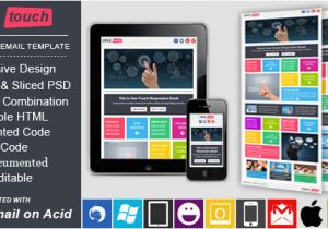 Email On Acid Responsive Template Onetouch Responsive Email Template by Exchanger