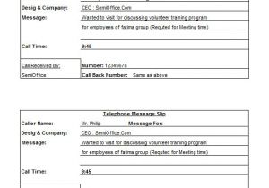 Email Phone Message Template 21 Phone Message Templates Pdf Doc Free Premium