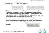 Email Prospecting Templates Cold Emailing Templates for Prospecting