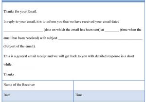 Email Rent Receipt Template Receipt Template for Email Sample Of Email Receipt