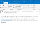 Email Response Template Sample How to Set Up An Out Of Office Reply In Outlook for Windows