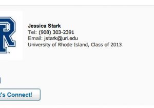 Email Signature Template for College Student College Student Uri