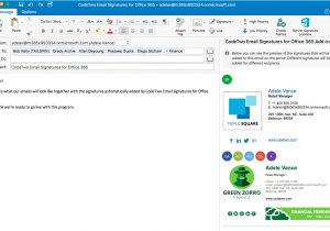 Email Signature Templates for Mac Signature Management Signature Preview In Outlook