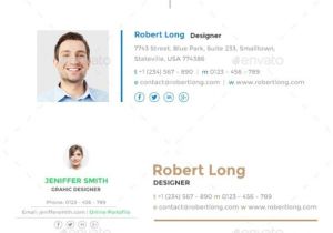 Email Signature Templates Psd Free Download 20 Best Email Signature Templates Psd HTML Download
