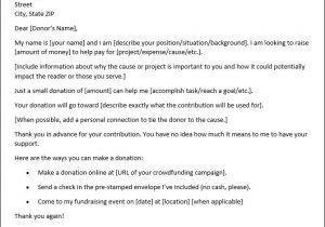 Email Template asking for Donations How to ask for Donations the Nonprofit 39 S Guide