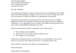Email Template asking for Reference Request for Recommendation Letter