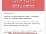 Email Template asking for Reviews 3 Free tools to Get Google Reviews for Your Business