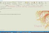 Email Template Background Image Outlook Changing Background Of An Email In Outlook Youtube