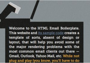 Email Template Boilerplate Coding Q A with Chris Coyier Code Smell and Type On A