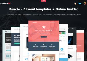 Email Template Builder software Bundle 7 Email Templates Builder Email Templates On