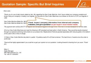 Email Template for Alibaba How to Respond to Buyer Inquiries Alibaba