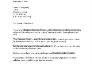 Email Template for Business Inquiry 37 Sample Business Letters In Pdf