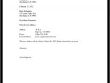 Email Template for Change Of Address Notice Of Change Of Address Letter form Template