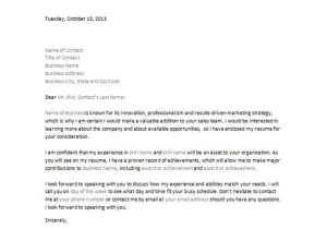 Email Template for Job Interest Letter Of Interest or Inquiry 4 Sample Downloadable