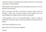 Email Template for Phone Interview 8 Thank You Email Template after Interview Doc Pdf