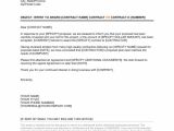 Email Template for Sending Contract Awarding Contract Letter Template Word Pdf by