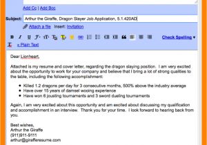 Email Template for Sending Cv 8 Sending Resume Email Sample Writing A Memo