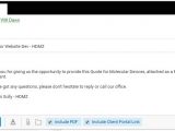 Email Template for Sending Quotation to Client Create A Quote