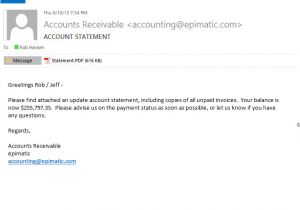 Email Template for Statement Of Account Dynamicspath