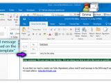 Email Template Outlook 365 How to Create Publish organizational forms In Office 365