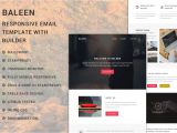 Email Template Responsive Table Baleen Responsive Email Template Email Templates
