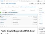 Email Template Responsive Table Really Simple Responsive HTML Email Template