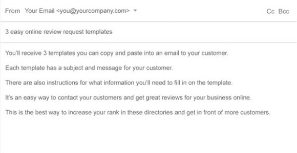 Email Template Review Request Free Review Request Email Templates Get More Online Reviews