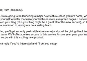 Email Template Testing 11 Outstanding Influencer Outreach Email Templates
