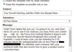 Email Template to Recruiter Recruiting On Linkedin the Complete Playbook