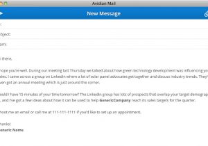 Email Template to Set Up Meeting Business Email Template 27 Examples to Skyrocket Your Results