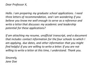 Email Templates for asking for A Letter Of Recommendation asking for Letters Of Recommendation Career Skillet