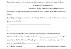 Email Templates for asking for A Letter Of Recommendation Request for Letter Of Reccomendation Template