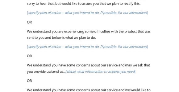 Email Templates for Customer Service Email Templates Customer Service