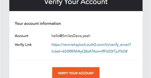 Email Verification HTML Template Confirmation Really Good Emails