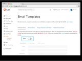 Email Verification HTML Template Custom Email Handling