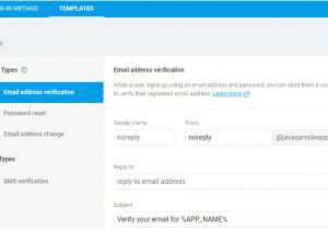 Email Verification HTML Template Firebase Authentication How to Sign Up Sign In Sign