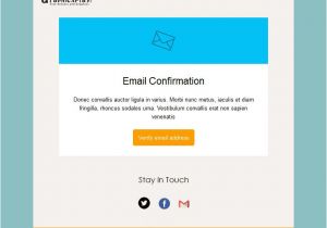 Email Verification HTML Template HTML Email Newsletter Template Id 3043 Graphicsplay