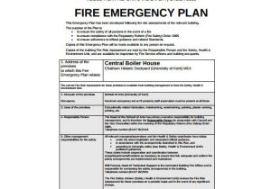 Emergency Operation Plan Template 14 Emergency Plan Templates Free Sample Example