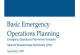 Emergency Operation Plan Template 8 Emergency Operations Plan Templates Free Sample