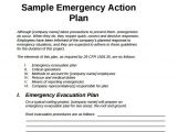Emergency Response Plan Template for Small Business 11 Sample Emergency Action Plan Templates Sample Templates