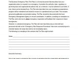 Emergency Response Plan Template for Small Business Business Continuity Plan Template 11 Download Free Word