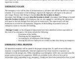 Emergency Response Plan Template for Small Business Emergency Action Plan Template 9 Free Sample Example