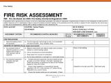 Emergency Risk assessment Template assessment Fire Risk assessment form
