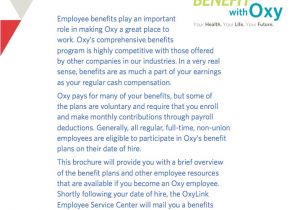 Employee Benefits Brochure Template Employee Benefit Program Brochure Employee Benefits