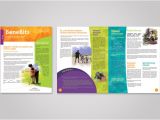 Employee Benefits Brochure Template Employee Wellness Program Collateral Rebrand On Aiga