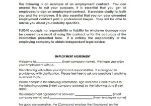 Employee Contracts Templates Free 13 Job Contract Templates Pages Word Docs