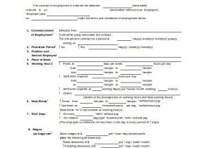 Employee Contracts Templates Free Contract Template 24 Free Word Excel Pdf Documents