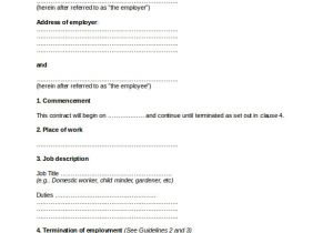 Employee Employer Contract Template 24 Employee Agreement Templates Word Pdf Apple Pages